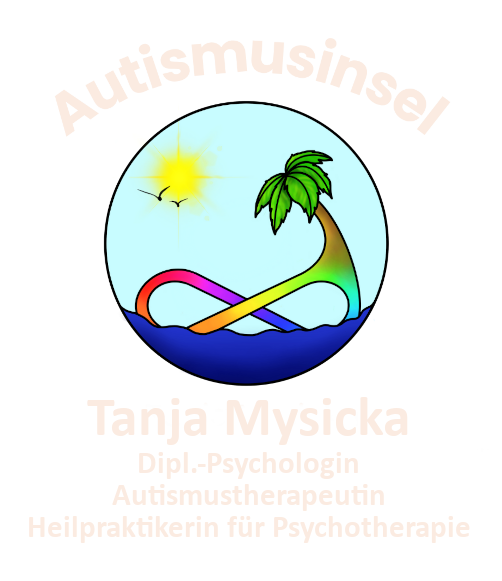 Autismusinsel von Tanja Mysicka (Qualifikationen: Diplom-Psychologin, zertifizierte Autismustherapeutin und Heilpraktikerin für Psychotherapie)